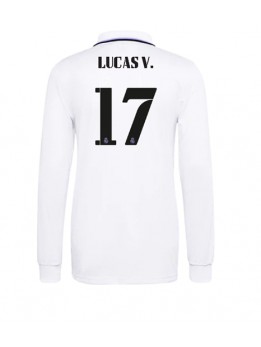 Real Madrid Lucas Vazquez #17 Heimtrikot 2022-23 Langarm